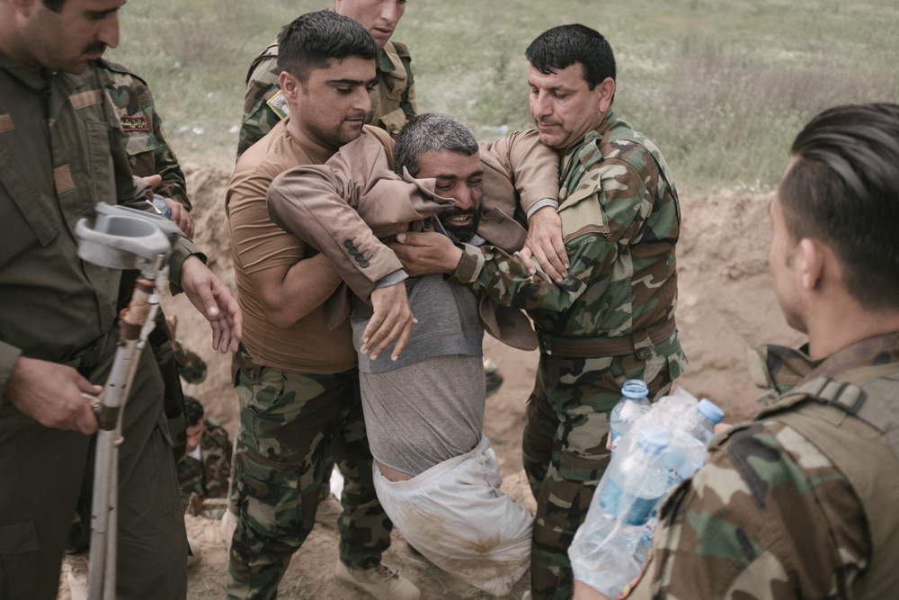 Photo: Kurdistan24 / Alexandre Afonso (Makhmour Front line)